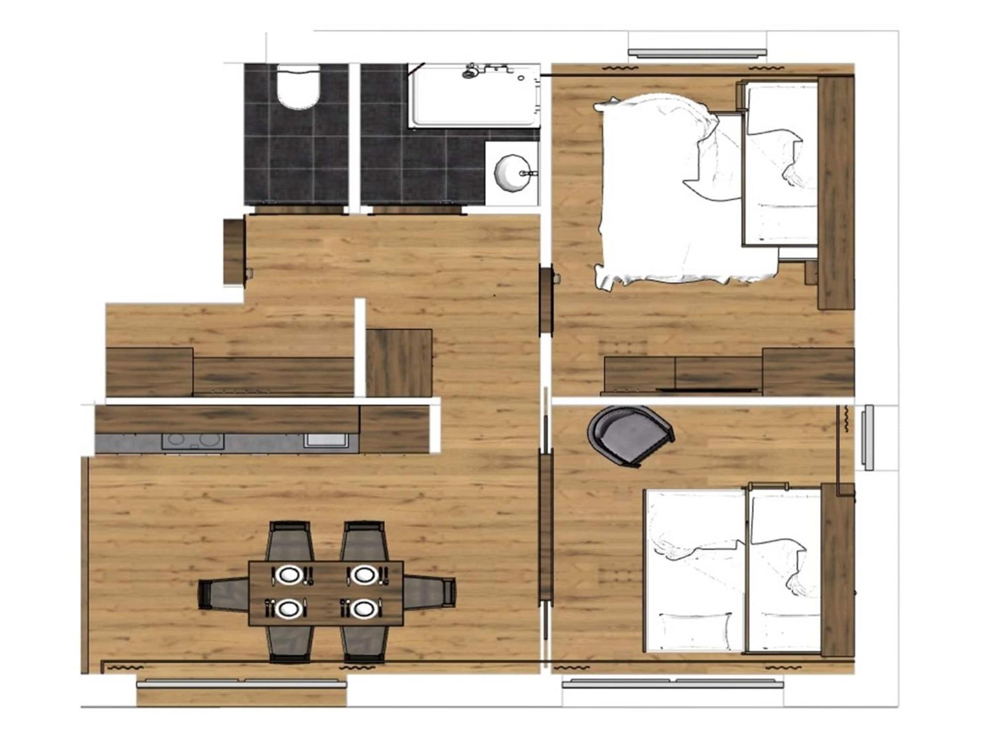 Large Apartment In Sankt Georgen With Balcony فورستاو المظهر الخارجي الصورة